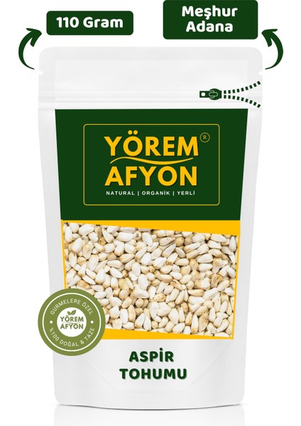 Yörem Afyon Meşhur Adana Yöresinden Yüksek Verimli Saf Aspir Tohumu (Carthamus Tinctorius) | 110GR.
