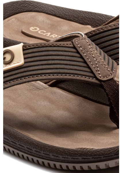 Dunas Erkek Parmak Arası Terlik Kahverengi 39/46 fırsatları