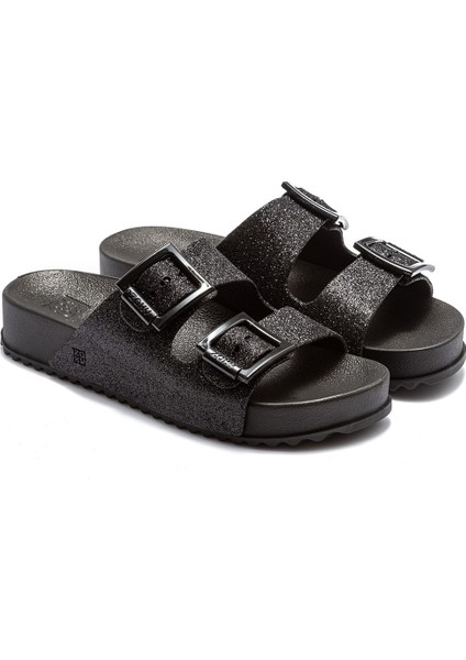 Partner New Kadın Terlik Simli Siyah 35/42