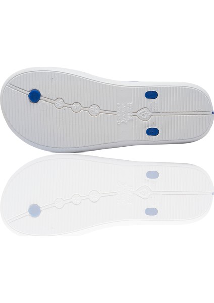 Energy Erkek Parmak Arası Terlik Mavi Beyaz 39/46