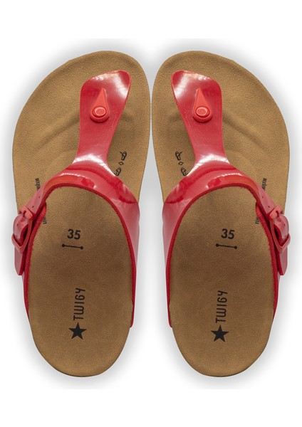 Hola Kadın Terlik Kırmızı 35/40 fırsatları