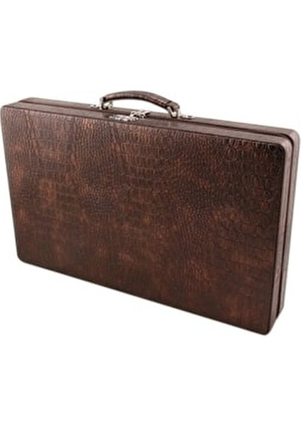 Deri Çanta ile Orta Boy Tavla Oyun Seti 27x45,5 cm Şık Tasarım ve Kullanışlı indirimleri