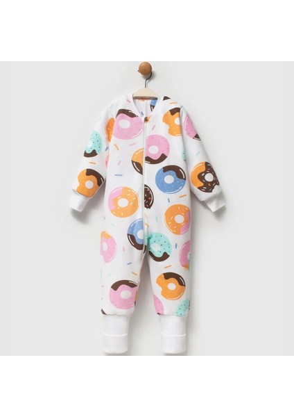Fermuarlı Bisiklet Yaka Uyku Tulumu Çoraplı Patikli 2,5 Tog