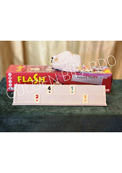 Flash Ağaç Okey Takımı Antibakteriyel Melamin Taşlarla 43 cm 2 Parça modelleri