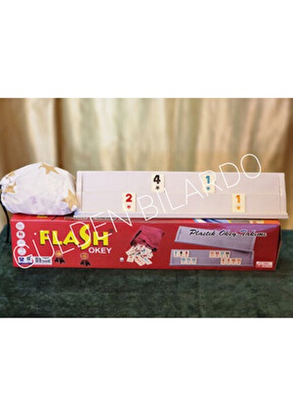 Flash Ağaç Okey Takımı Antibakteriyel Melamin Taşlarla 43 cm 2 Parça fırsatları