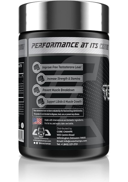 Core Series Test Freak Booster Daa Aspartic Acid Tribulus 60 Caps modelleri