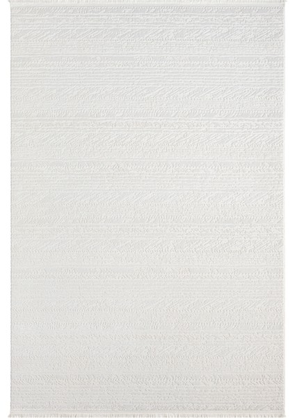 Vista Krem Halı Akrilik Halı Yumuşak Dokulu Salon Oturma Odası Yatak Odası Halısı 5115