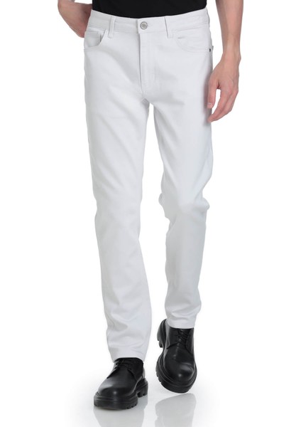 Taş Slim Fit 5 Cep Pamuklu Kanvas Pantolon