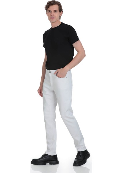 Taş Slim Fit 5 Cep Pamuklu Kanvas Pantolon fiyatları