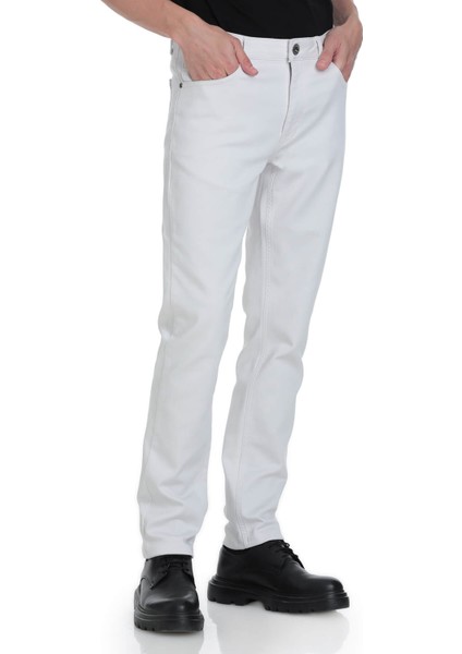 Taş Slim Fit 5 Cep Pamuklu Kanvas Pantolon modelleri