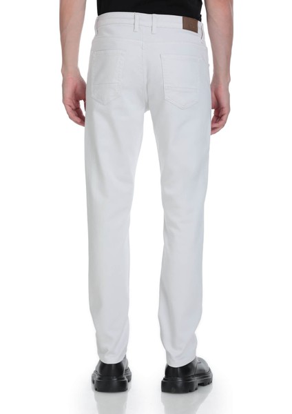 Taş Slim Fit 5 Cep Pamuklu Kanvas Pantolon
