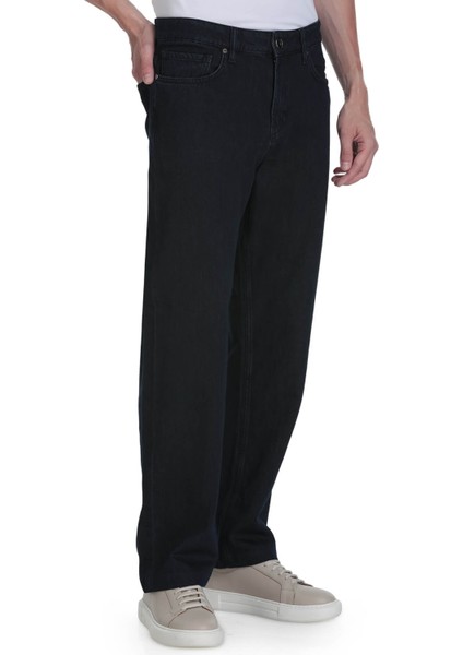 Lacivert Regular Fit 5 Cep Pamuklu Kot Pantolon modelleri