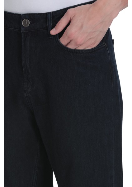 Lacivert Regular Fit 5 Cep Pamuklu Kot Pantolon fırsatları