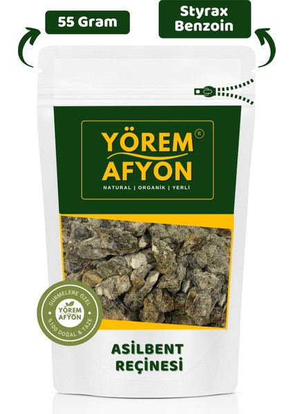 Yörem Afyon Yüksek Rakım (1500 M) Hasadı Doğal Asilbent Reçinesi, Cavi Buhuru (Styrax Benzoin) | 55GR.