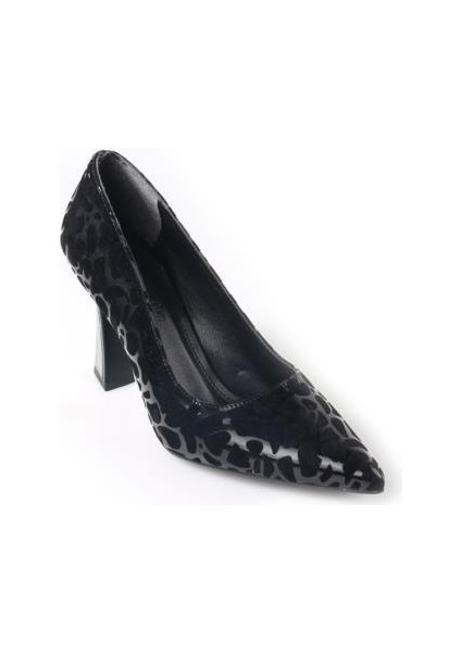 Dnz 03014 8,5 cm Topuklu Kadın Desenli Stiletto Ayakkabı fiyatları