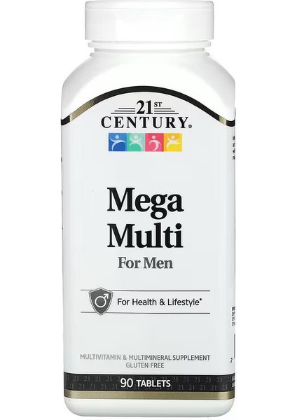 , Mega Multi Vitamin For Men, 90 Tablet
