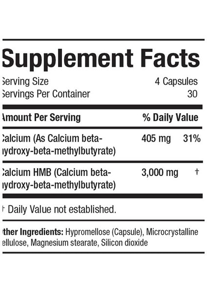 Hmb 3000 Mg 120 Veggie Caps fiyatları