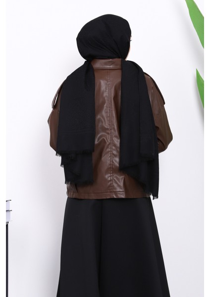 Kahverengi Omuz Apoletli Deri Ceket fırsatları