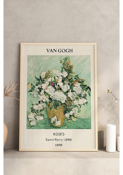 🌿 Van Gogh & Matisse & Utrillo Temalı 3’lü Çerçeveli Dekoratif Tablo Seti🌿 CRV1159 23 x 32 modelleri