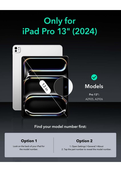 iPad Pro 13 M4-M5 (2024) Shift Kılıf fiyatları