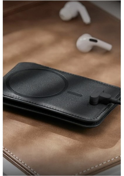 Halolock Geo Apple Find My Destekli Stant Özellikli Magsafe Kartlık