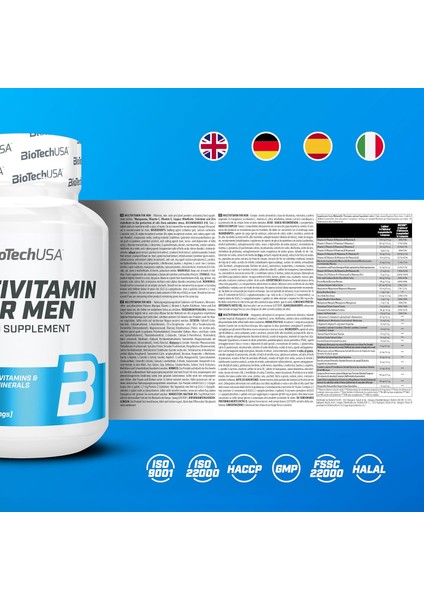 Usa Multivitamin For Men - 60 Tablet fiyatları