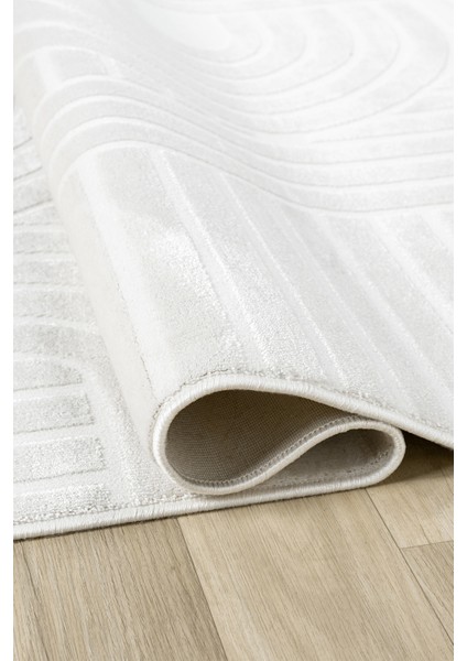 Vista Krem Halı Akrilik Halı Yumuşak Dokulu Salon Oturma Odası Yatak Odası Halısı 5110 modelleri