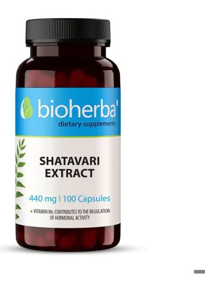 Shatavarı Hint Kuşkonmazı Şatavari Asparagusracemosus Extract 440 Mg 100 Capsules