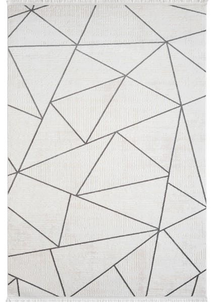 Vista Antrasit Halı Akrilik Halı Yumuşak Dokulu Salon Oturma Odası Yatak Odası Halısı 5112