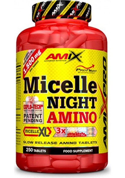 Amıx Micelle Night Amino / 250 Tabs