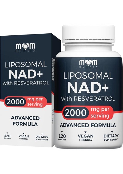 Nutrix Liposomal Nad Resveratrol 2000 Mg 120 Caps