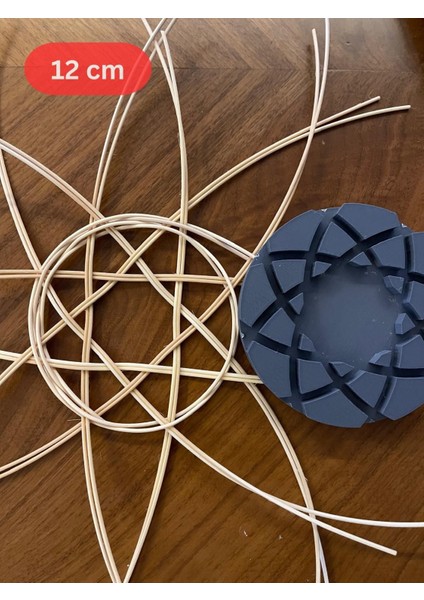 Rattan Örme Kalıbı, Şablon, Pattern, Template Model No -15