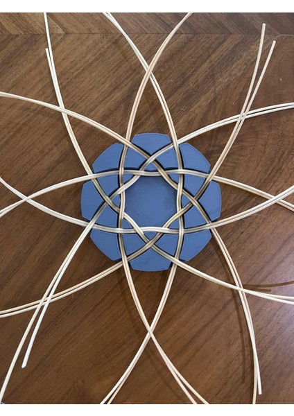 Rattan Örme Kalıbı, Şablon, Pattern, Template Model No -15