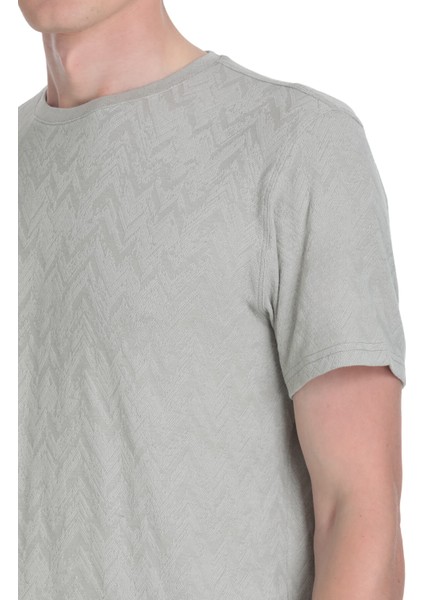 Haki Regular Fit Bisiklet Yaka Tişört fırsatları