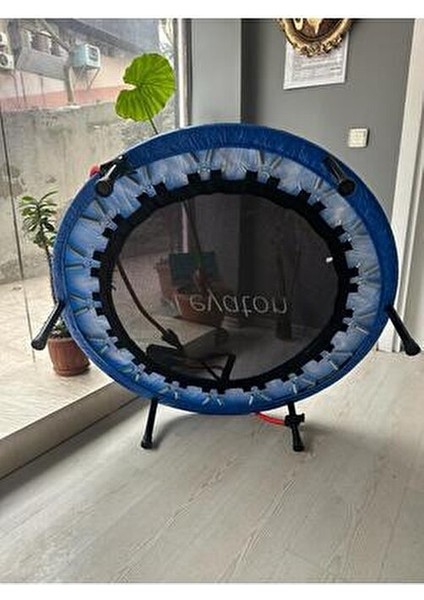 102 cm Deluxe Trampolin Mavi Renkli Eğlenceli Tasarım 40 İnç Boyutunda