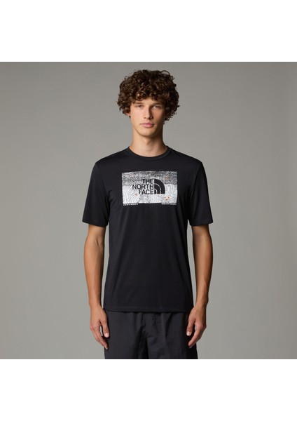 M Foundation Abstract Graphic Tee Erkek T-Shirt fırsatları