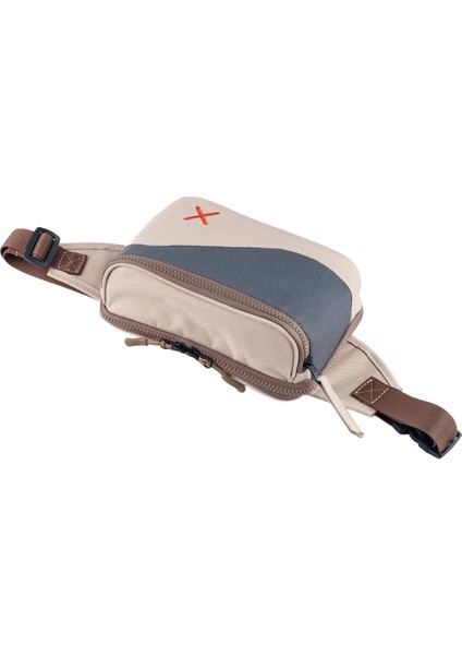 Krem Antrasit Kanvas Unisex Göğüs ve Bel Çantası fiyatları