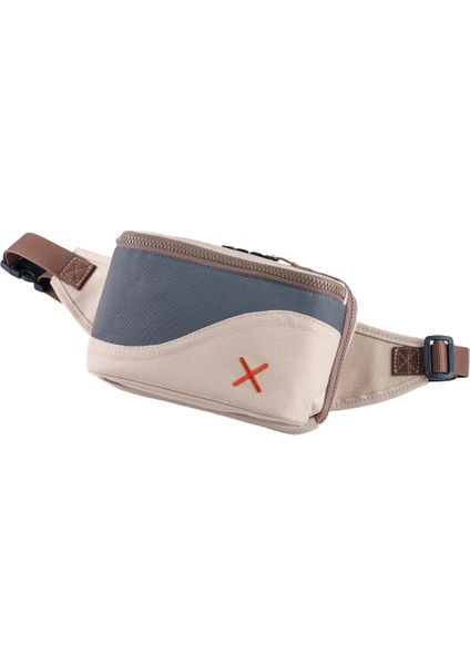 Krem Antrasit Kanvas Unisex Göğüs ve Bel Çantası fırsatları