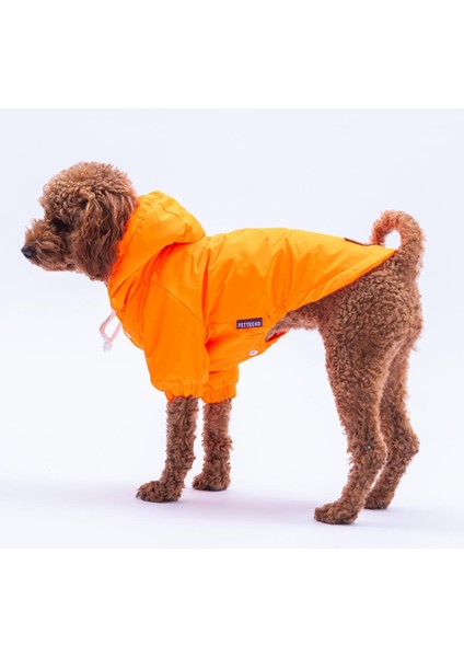 Neon Turuncu Mont Köpek Mont Köpek Kıyafeti Köpek Yağmurluğu(Küçük ve Büyük Irklar Için) modelleri
