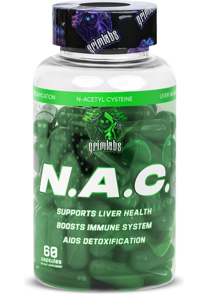 Nac (N-Acetyl Cysteine) 500MG 60 Caps