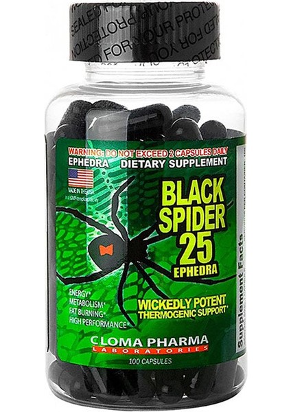 Black Spider 100 Kapsül