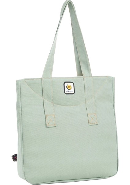 Su Yeşili Küçük Prens Desenli Canvas Kumaş Omuz Çantası indirimleri