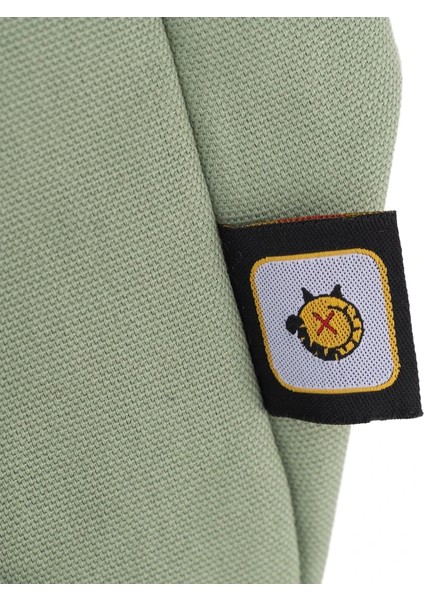 Su Yeşili Küçük Prens Desenli Canvas Kumaş Omuz Çantası