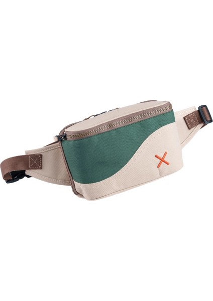 Krem Yeşil Kanvas Unisex Göğüs ve Bel Çantası modelleri