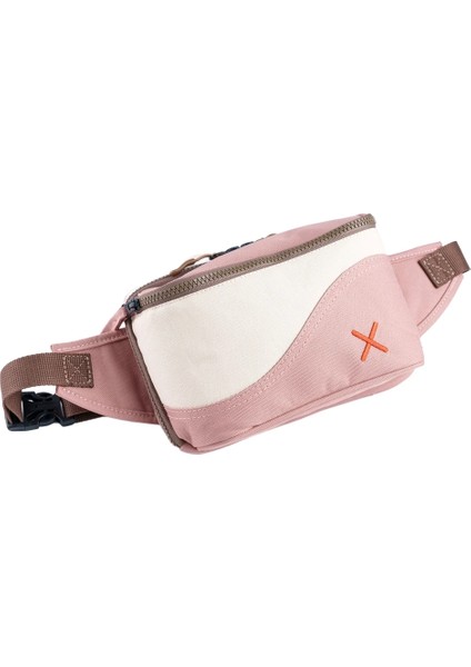 Pembe Krem Kanvas Unisex Göğüs ve Bel Çantası indirimleri