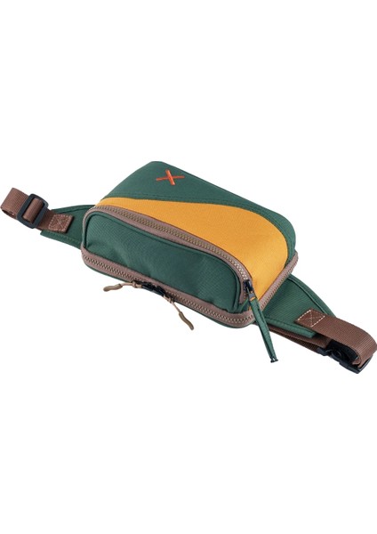 Yeşil Sarı Kanvas Unisex Göğüs ve Bel Çantası fiyatları