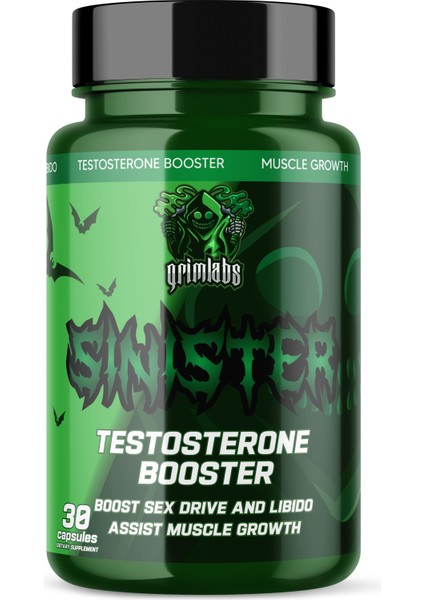 Sinister Testosteronebooster 30 Kapsül
