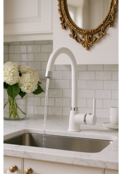 Armut Krom Delta Mutfak Eviye Bataryası Sıcak Soğuk Girişli - 2 Yıl Garantili fiyatları