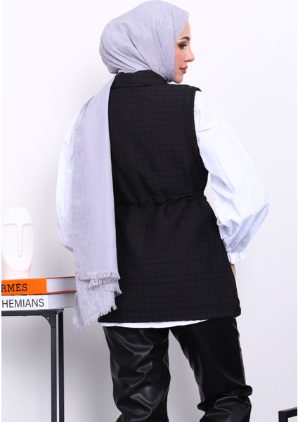 Siyah Fermuarlı Kapitone Yelek fırsatları