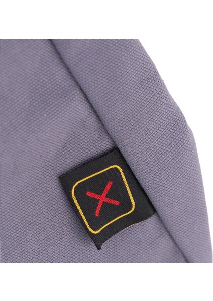 Gri Küçük Prens Desenli Canvas Kumaş Omuz Çantası